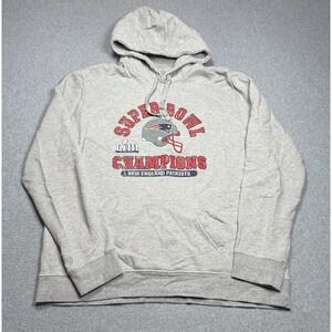 New England Patriots Hoodie Mens Extra Large Super Bowl Liii Champions NFL Pro